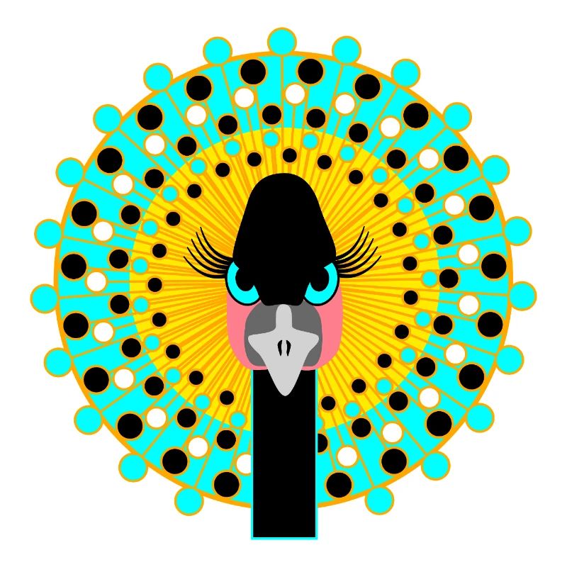 Vogel-Mädchen-Power