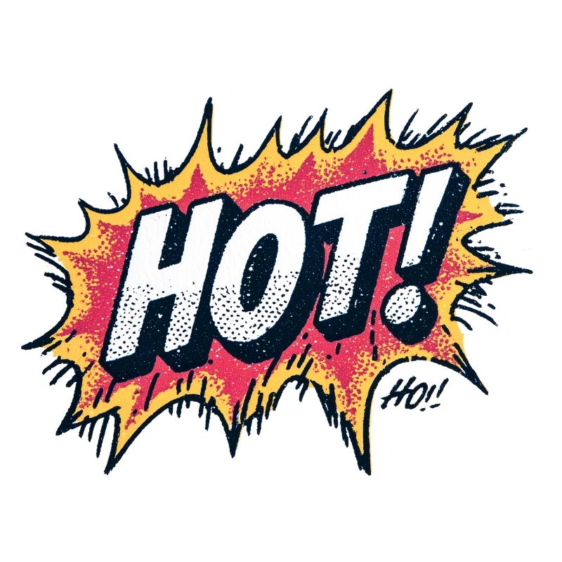 Hot Comic Explosions Design