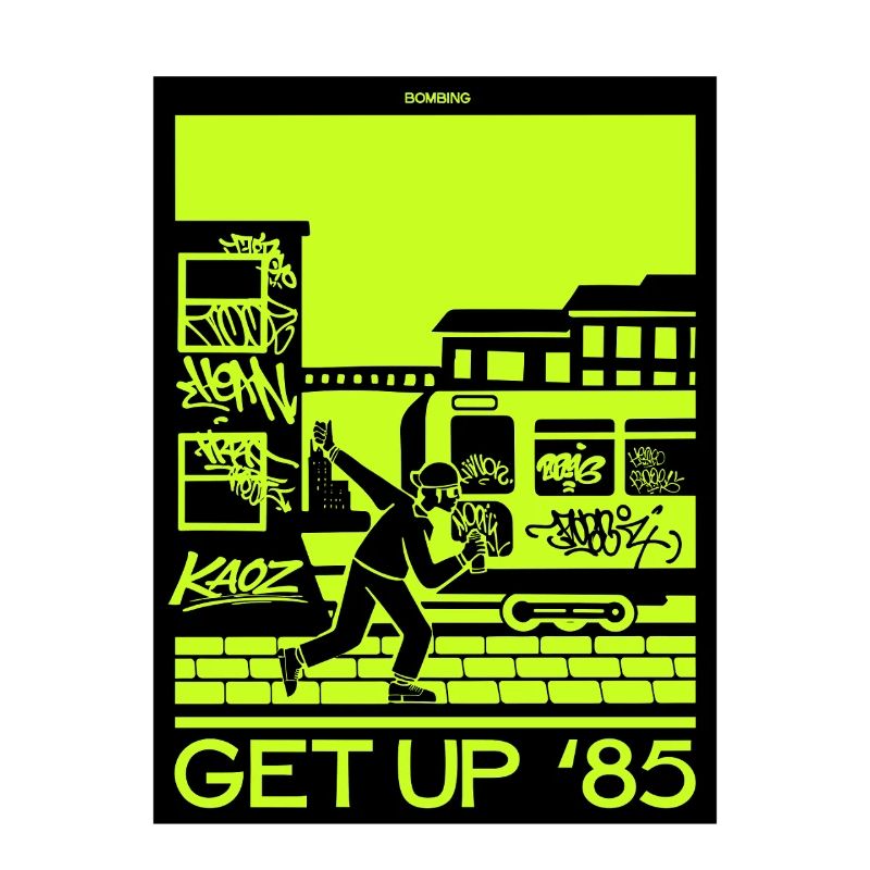 Get Up 85 Graffiti Runner