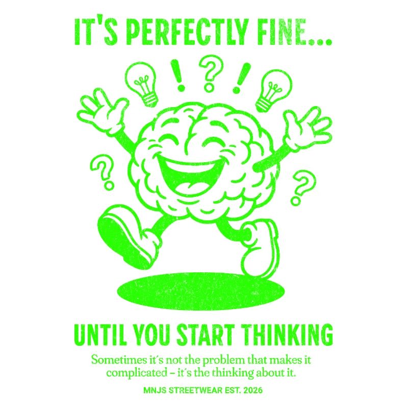 Pensée de dessin animé Green Brain