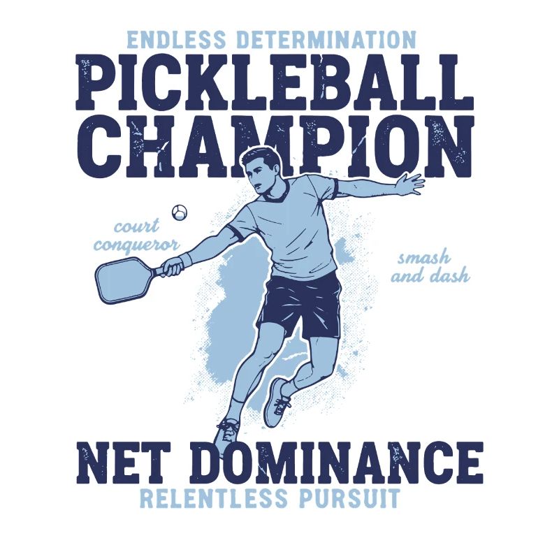 Pickleball Champion Net Dominance Relentless