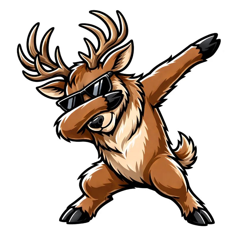 Dabbing Hirsch