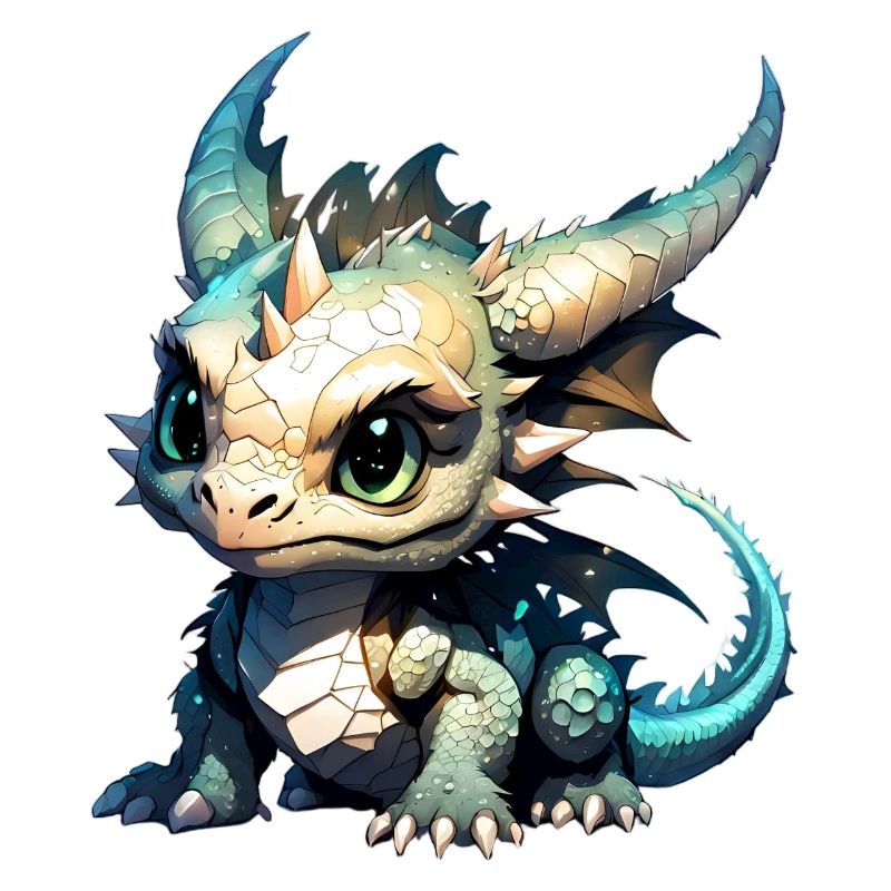 Petit bébé dragon mignon, bébé dragon