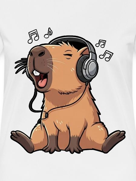 Capybara Music Singing