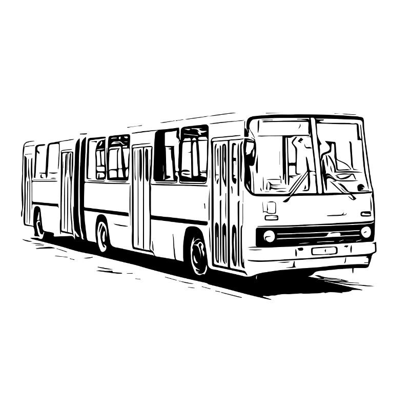 Bus articulé Ikarus