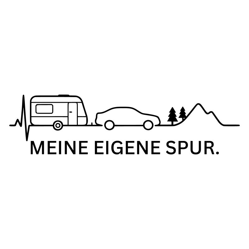 MEINE EIGENE SPUR (Wohnwagen - Farbe anpassbar)