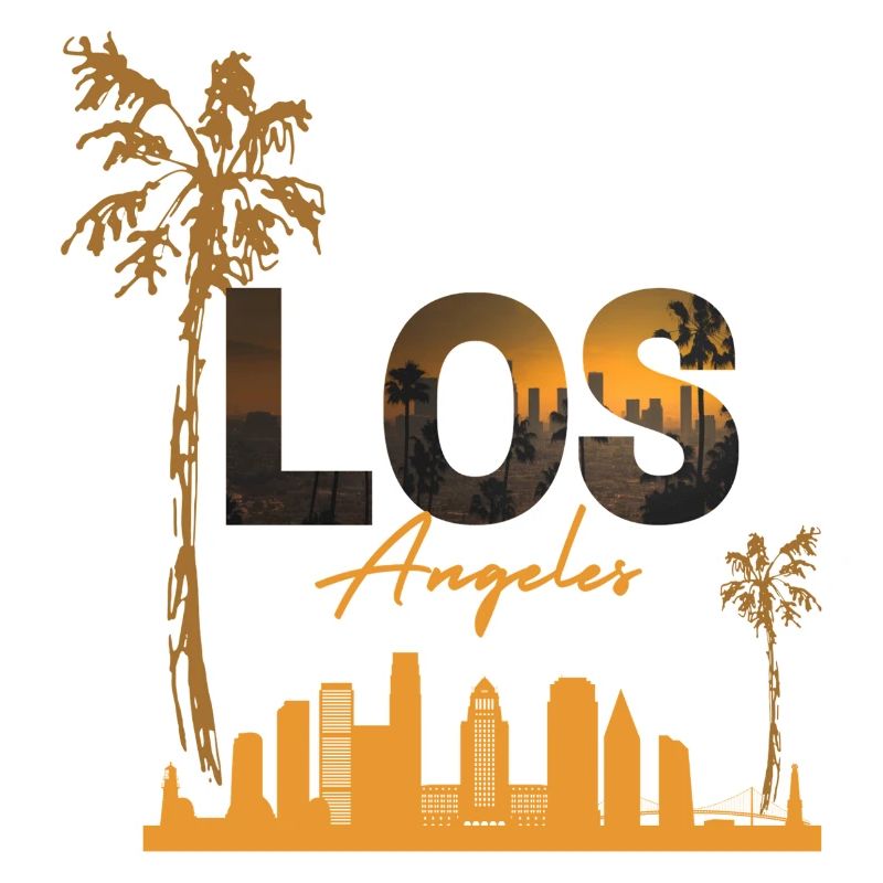 LA Sunset Skyline