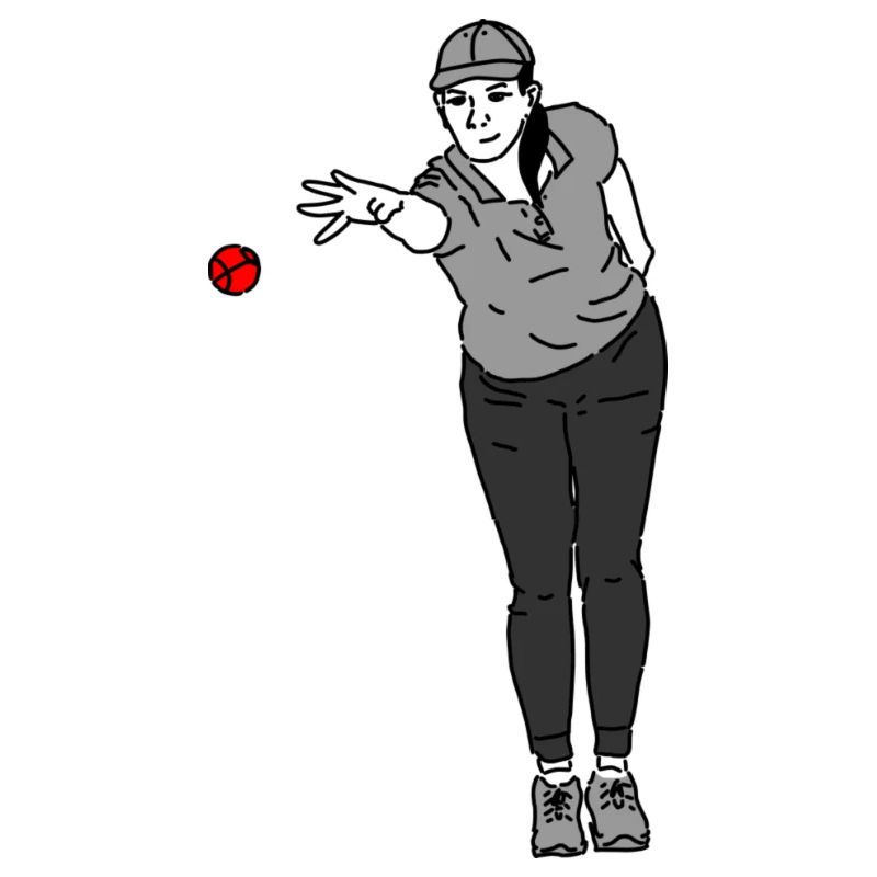 Petanque player