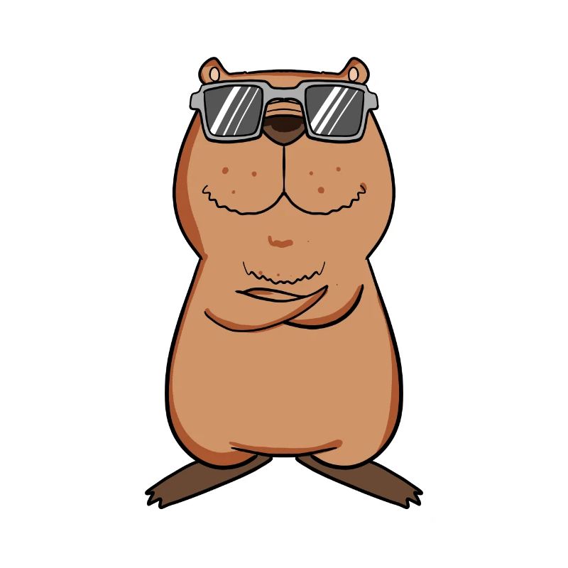 cooles Capybara