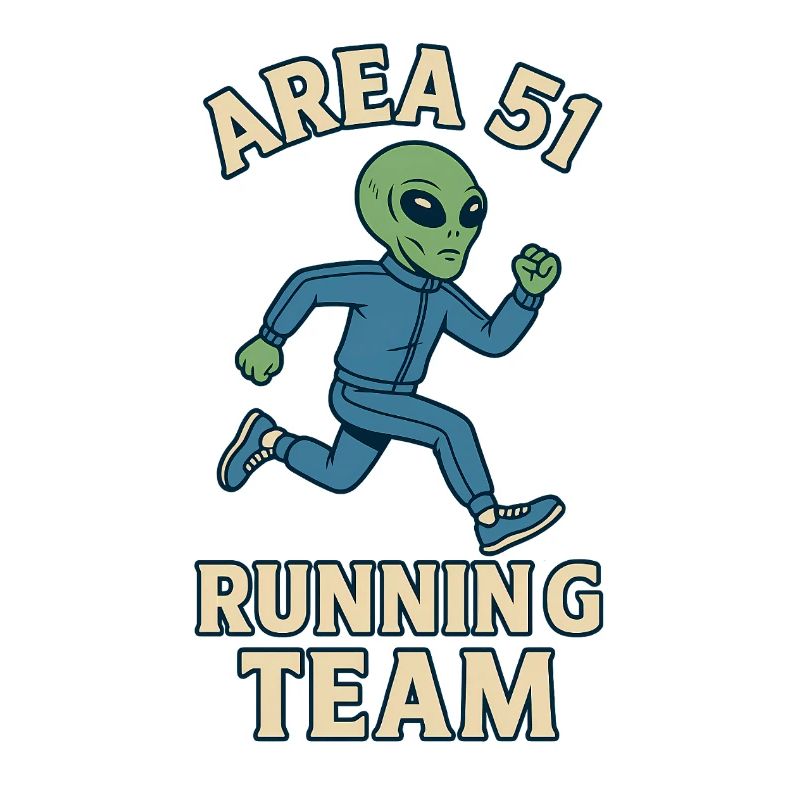 Conception de l'équipe de course extraterrestre de la zone 51