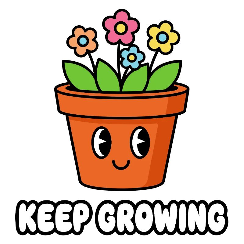 Keep Growing Blumentopf