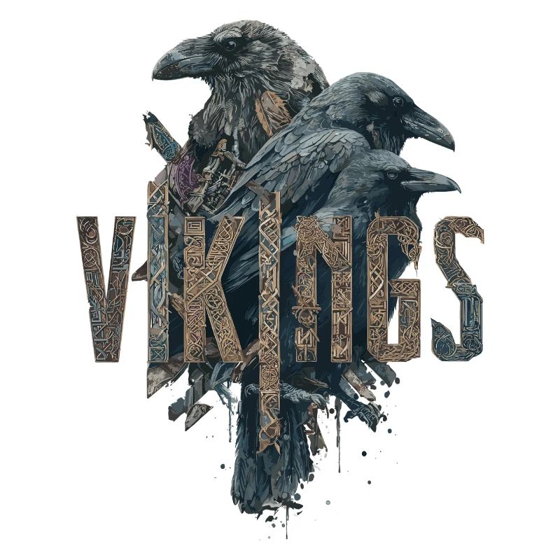 Odin-Corbeaux-Vikings-Épée-Edda