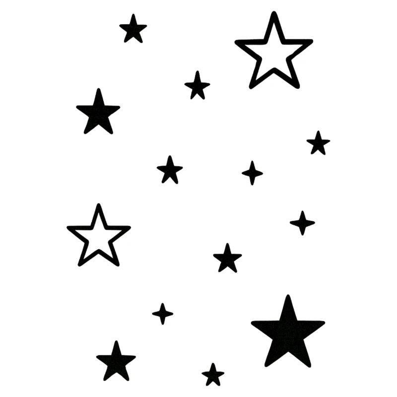 Conception du motif de diffusion d’étoiles