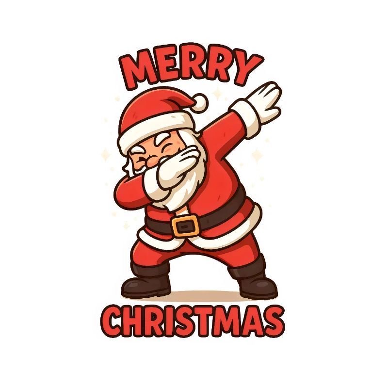 Dabbender Weihnachtsmann Dab Santa