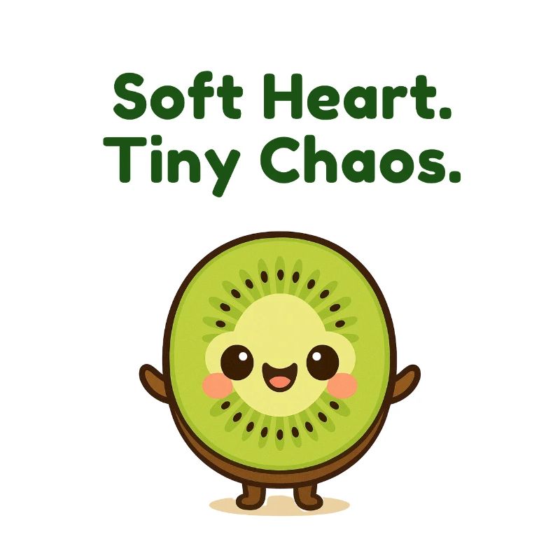 Soft Heart Tiny Chaos Kiwi