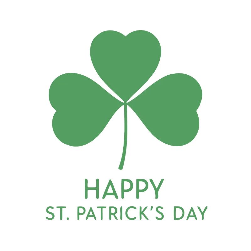 Trèfle Vert Saint Patrick