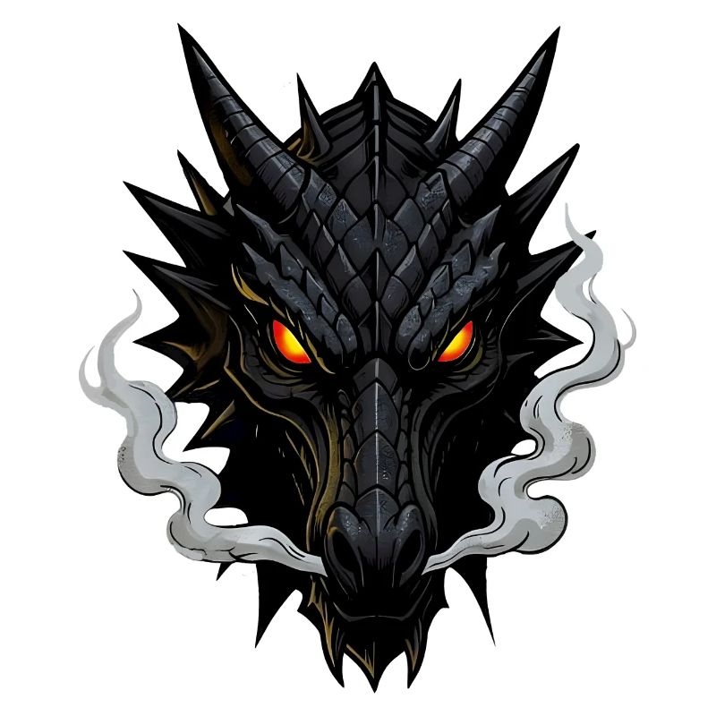 Dark Dragon Head