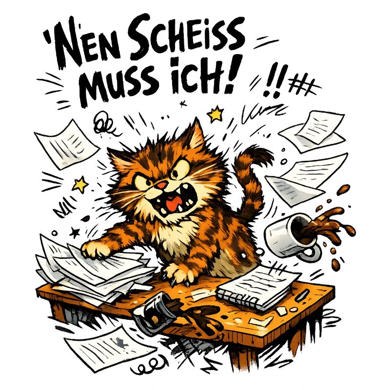 Nen Scheiss Muss Ich Katze
