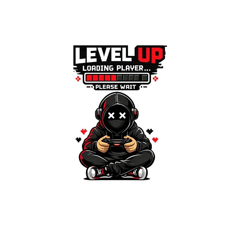 Level Up Loading Pixel Hero