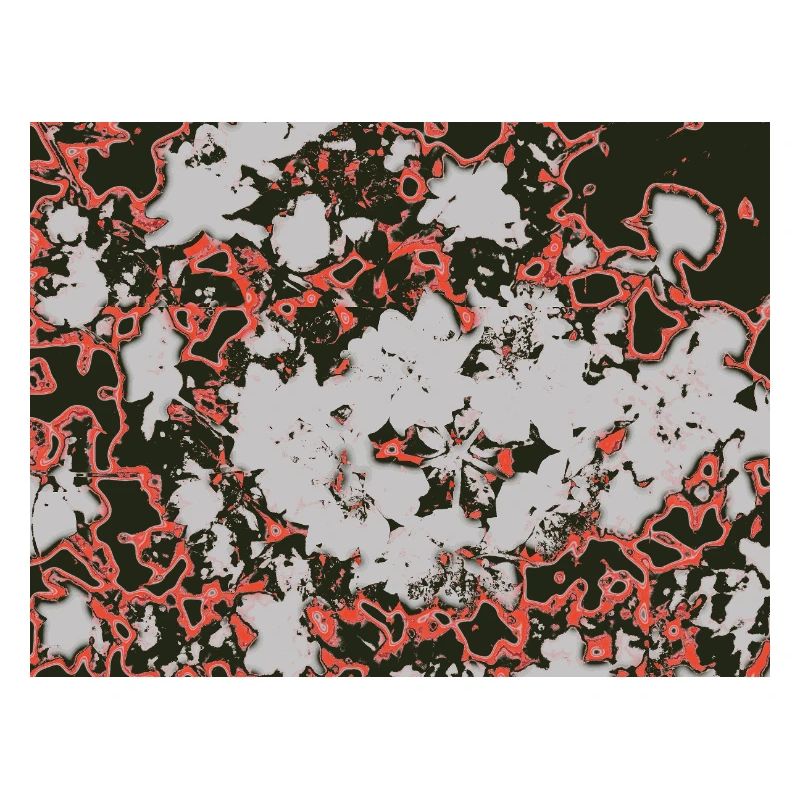 Red Nebula Abstract Pattern