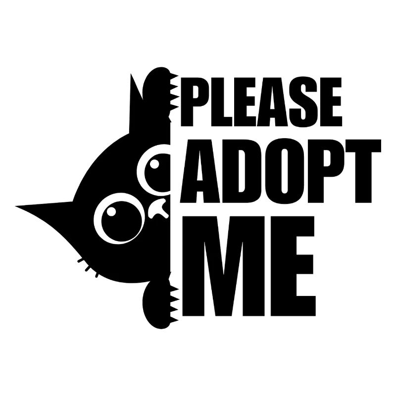 Please adopt me - Süßes Katze-Design Geschenk 
