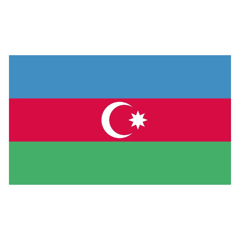Drapeau de l’Azerbaïdjan Bayrak