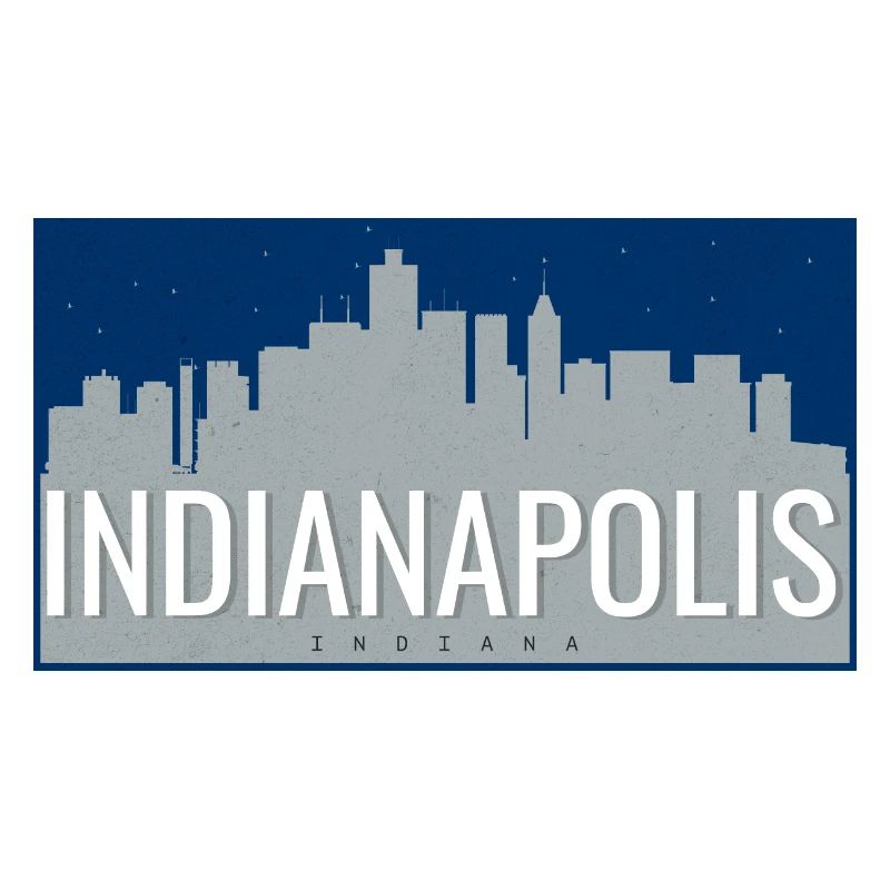 Indianapolis Skyline Night