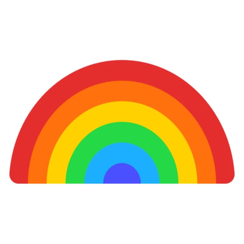 Retro Rainbow Arc