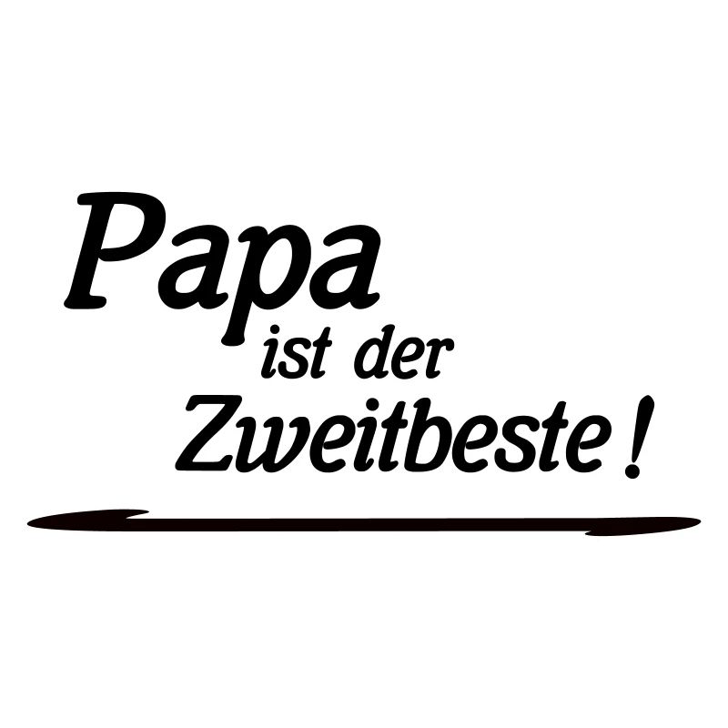 Dad is second best