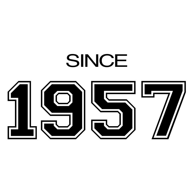 Geburtstag geschenk 1957