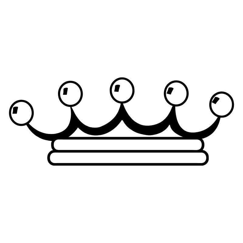 Logo simple crown