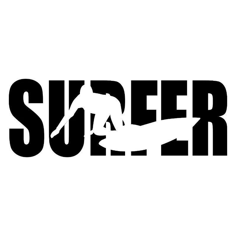 Classic Surfer Design – Waves & Freedom