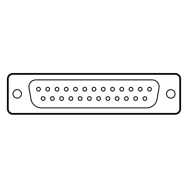 DB 25 Connector Parallel, Printer