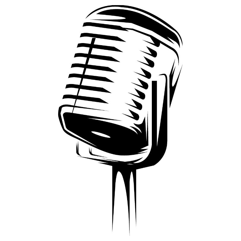 mikrofon illustration Symbol Geschenk microphon