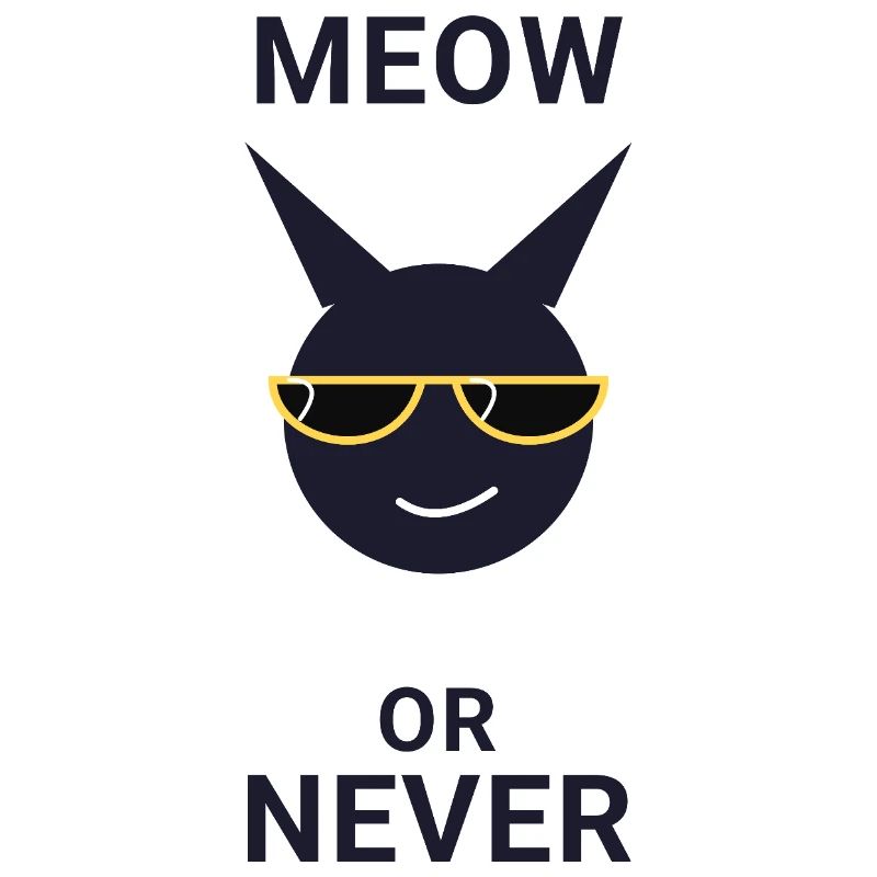 Miau oder nie Sonnenbrillenkatze