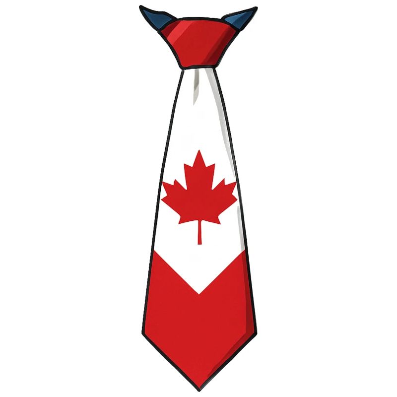 Canada Tie – Flaggendesign