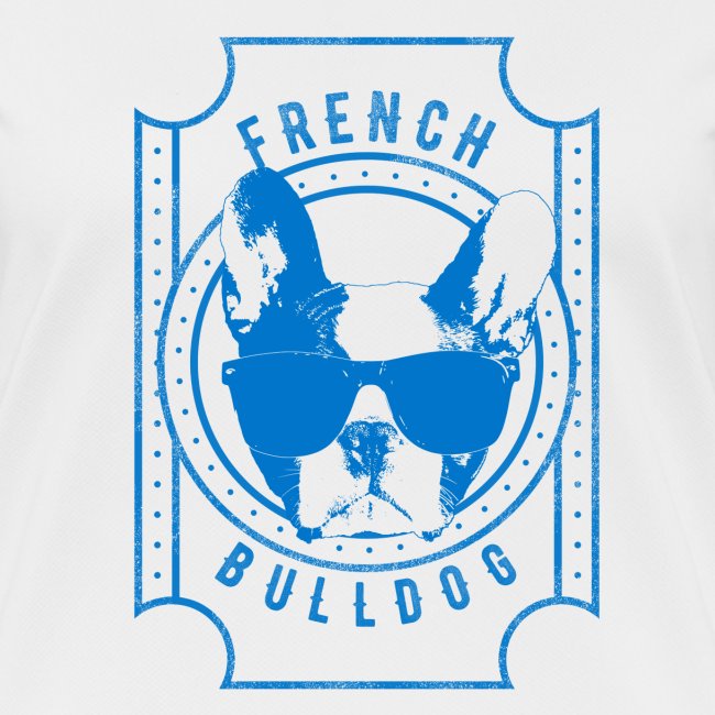 Franse Bulldog Blauw