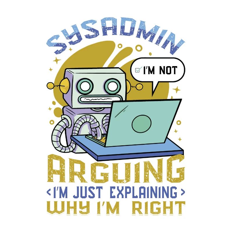 sysadmin, je vais vous expliquer pourquoi je suis le bon