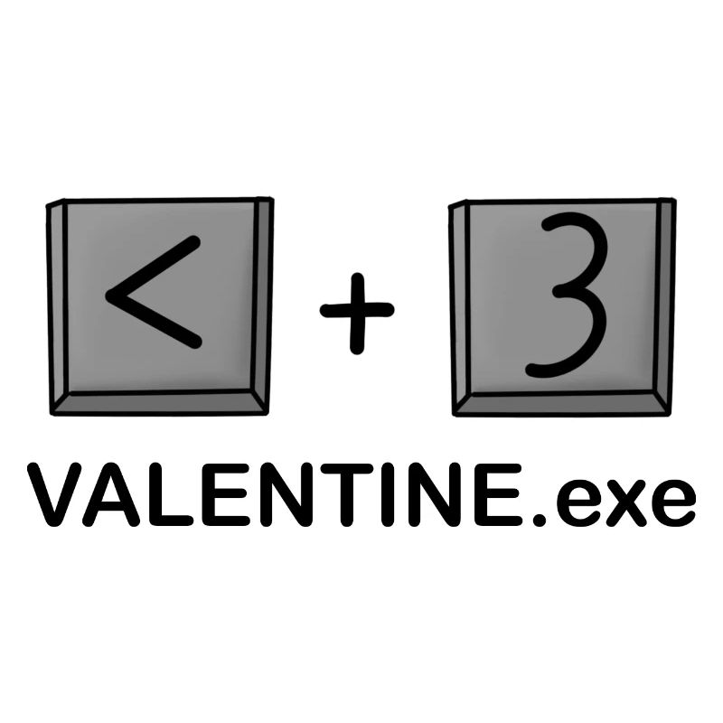 Valentine Computer Button Valentine's Day