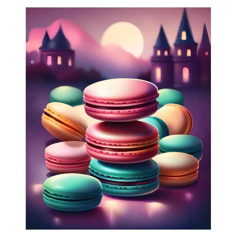 Awesome meringue macaroons