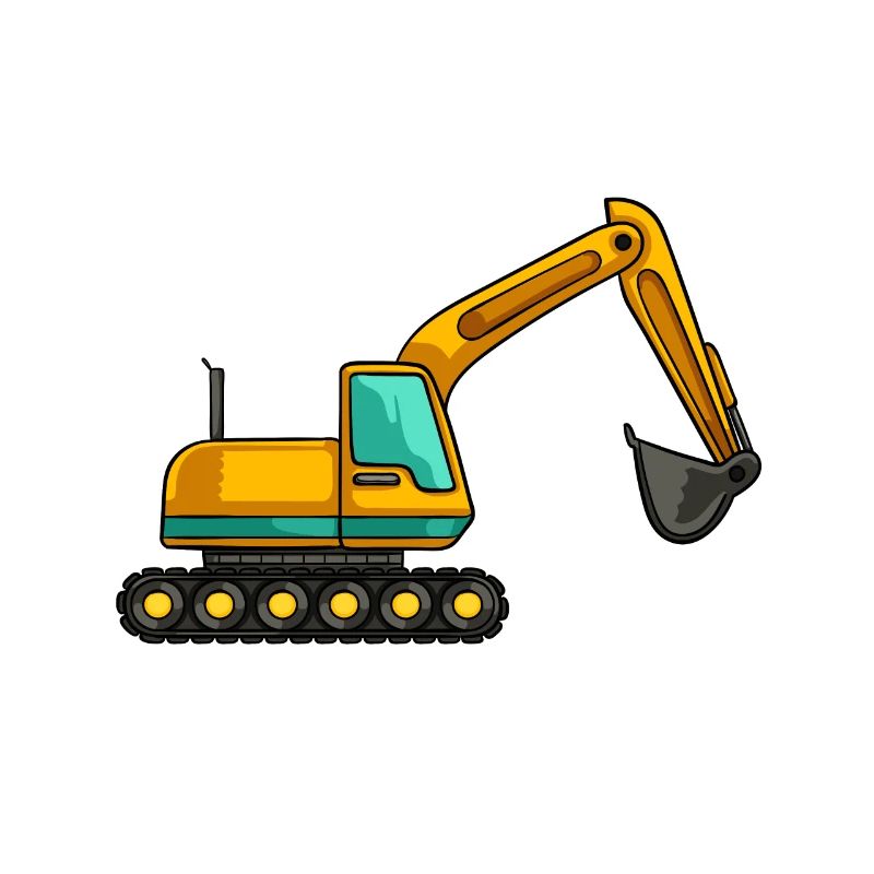 Bagger Baggerfahrer Arbeiter Lustig Geschenk