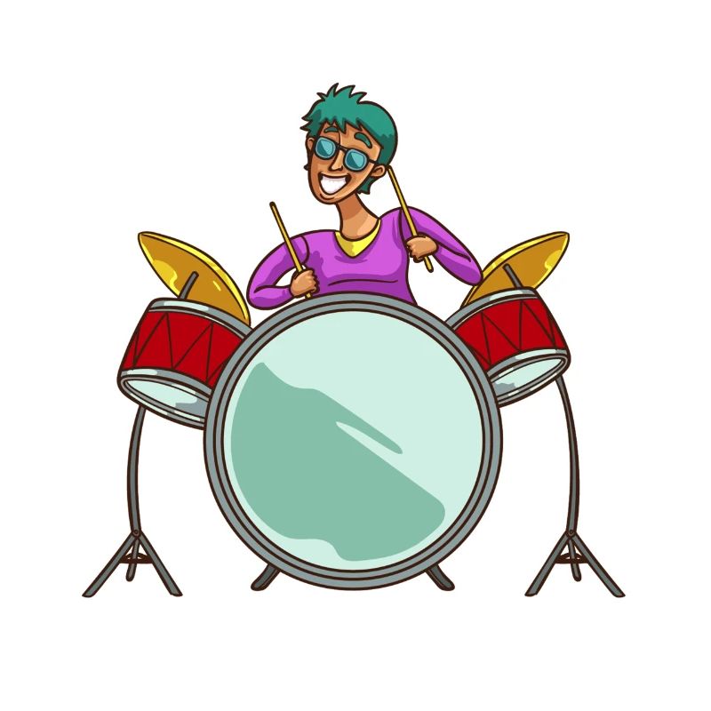 Drums Drum Drummer Player Gift