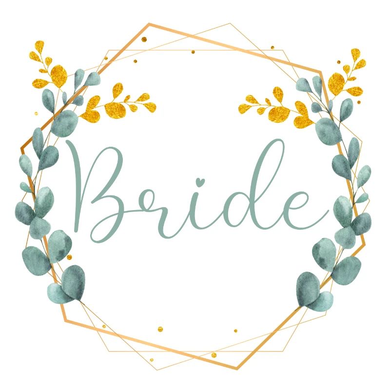 Élégant Eucalyptus Kranz - Bride