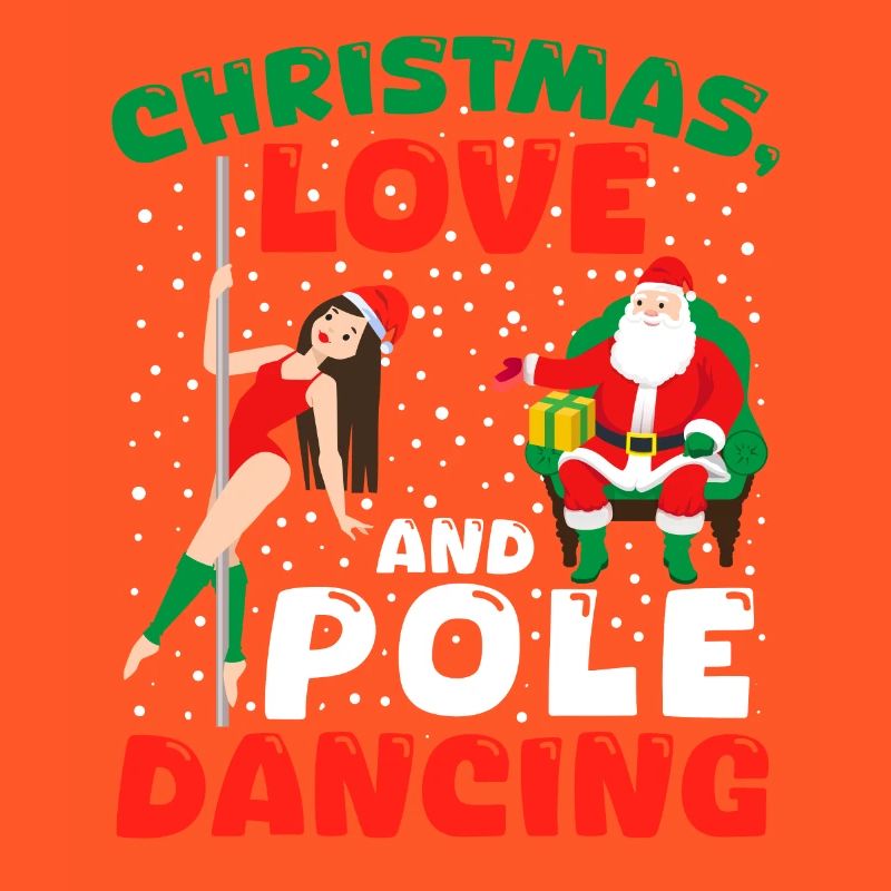 Poledan Dancer, Pole Dancing Christmas Love