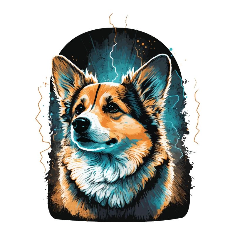 Glowing Corgi