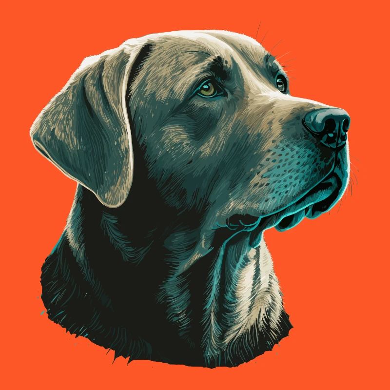 Bright Labrador Retriever