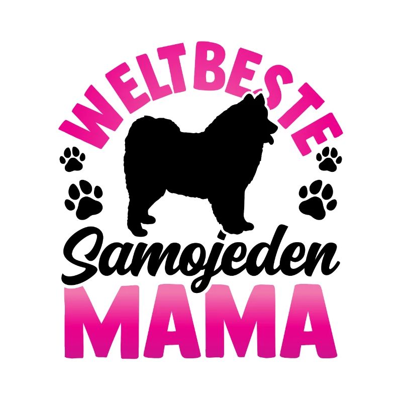 Weltbeste Samojede Mama Samojedenspitz