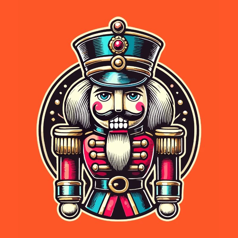 Traditional Nutcracker for Christmas