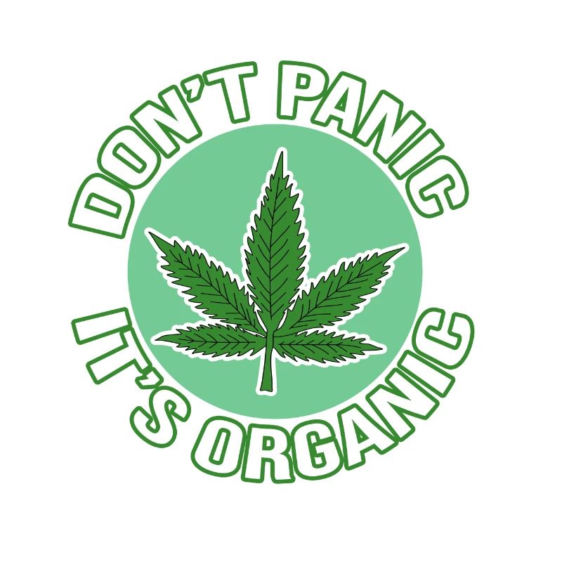 Hanf Gras Cannabis Hanfblatt Spruch Motiv
