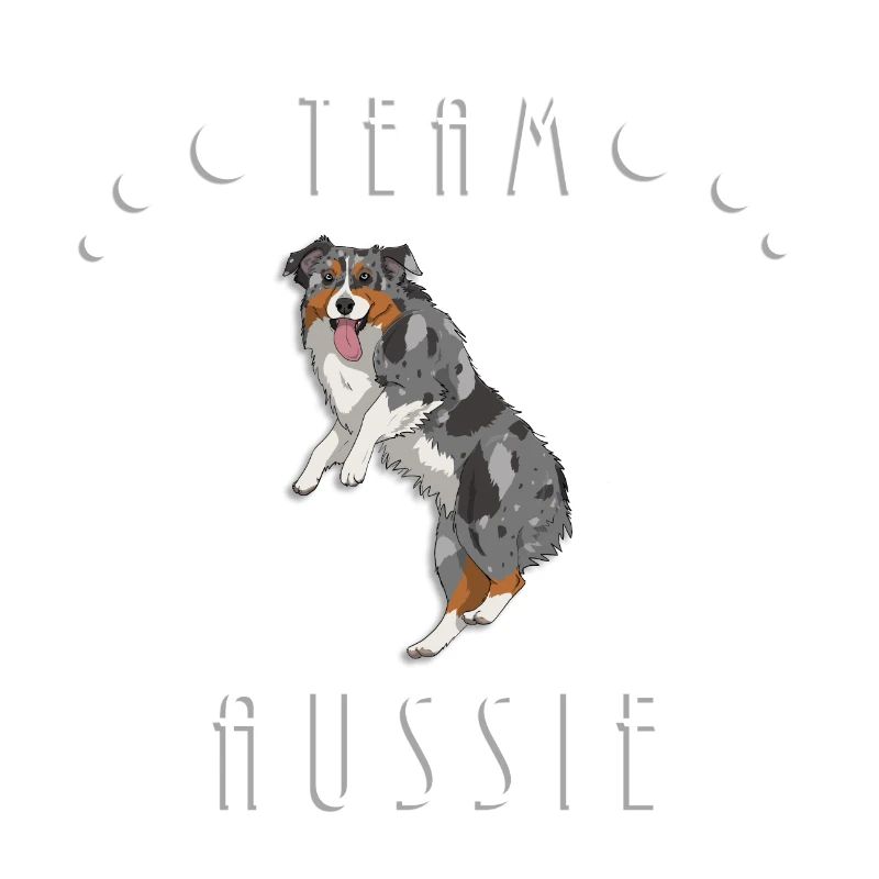 Team Aussie - Blue Merle (bobtail)